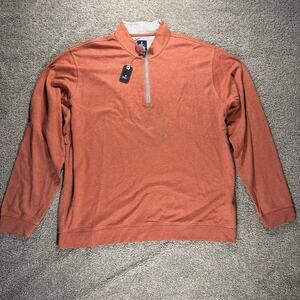 NWT johnnie-O Sully 1/4 Zip Pullover Creole Size XXL